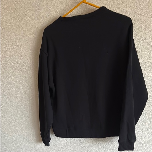 PINK Victoria's Secret Black Crew Neck Sweater - Picture 3 of 3